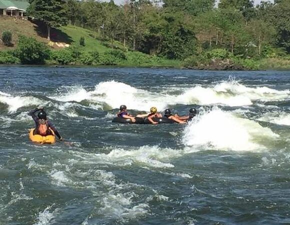 Tubing on the Nile